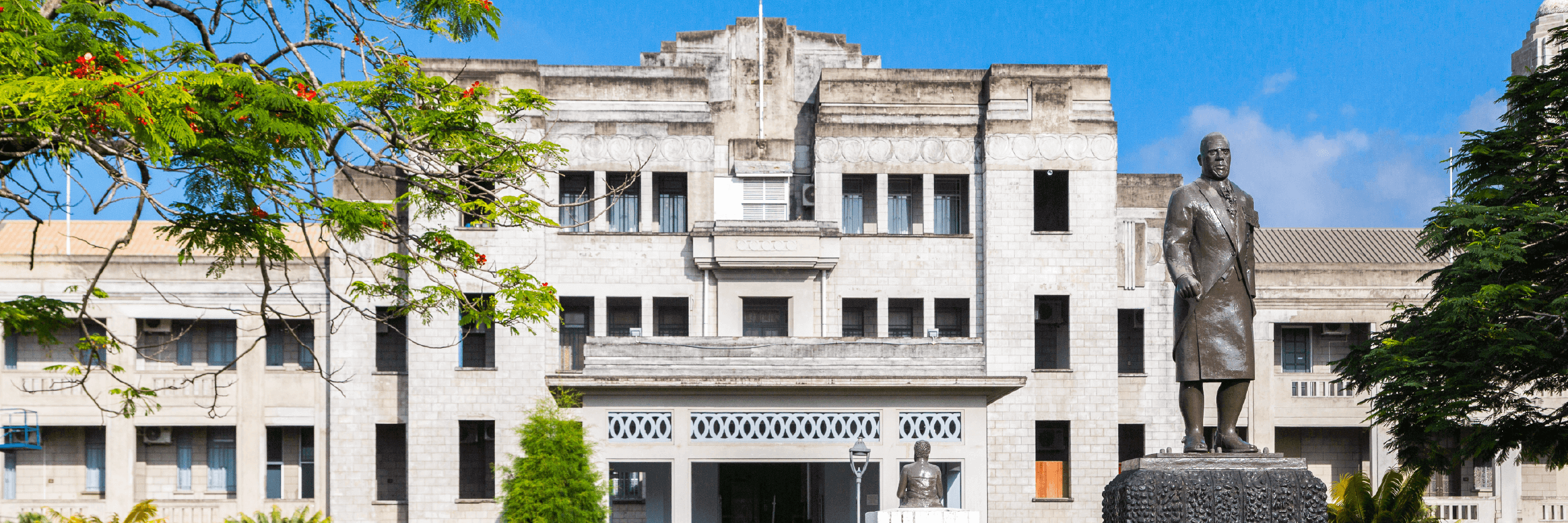 Government Buildings. Executive wing of Fiji Government offices. Prime Minister office